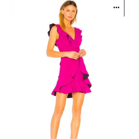 Contemporary Designer Other - NWOT AIJEK x revolve Verona fushia dress size 1